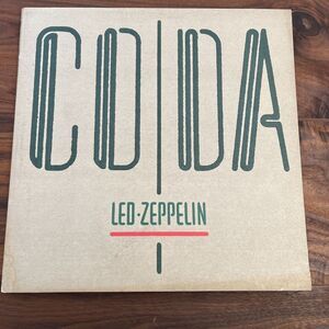 Led Zeppelin CODA Vinyl LP Gatefold Embossed Cover Swan Song 90051-1